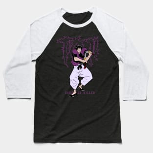 Toji JJK anime Fanart Baseball T-Shirt